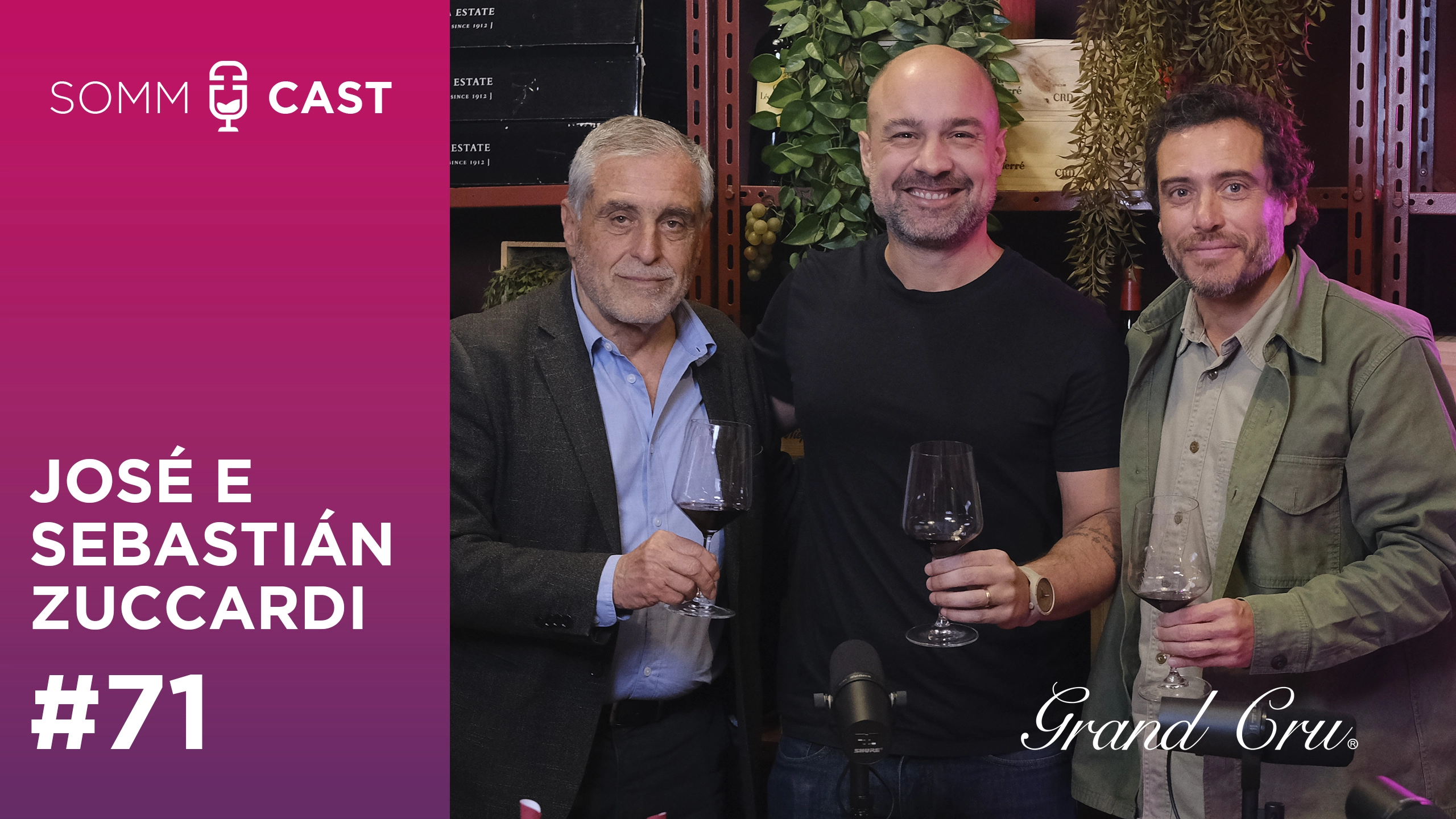 José e Sebastián Zuccardi, juntos pela primeira vez no Brasil - Familia Zuccardi